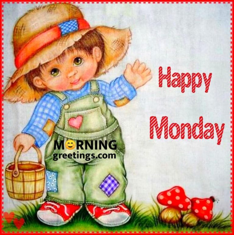 Good Morning Happy Monday Cute