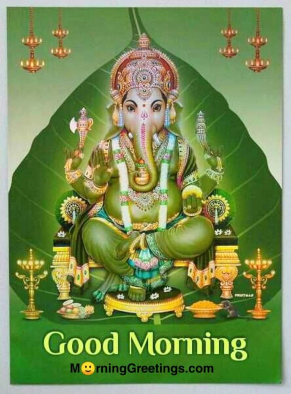 50 Amazing Morning Ganesha Photos - Morning Greetings – Morning Quotes ...