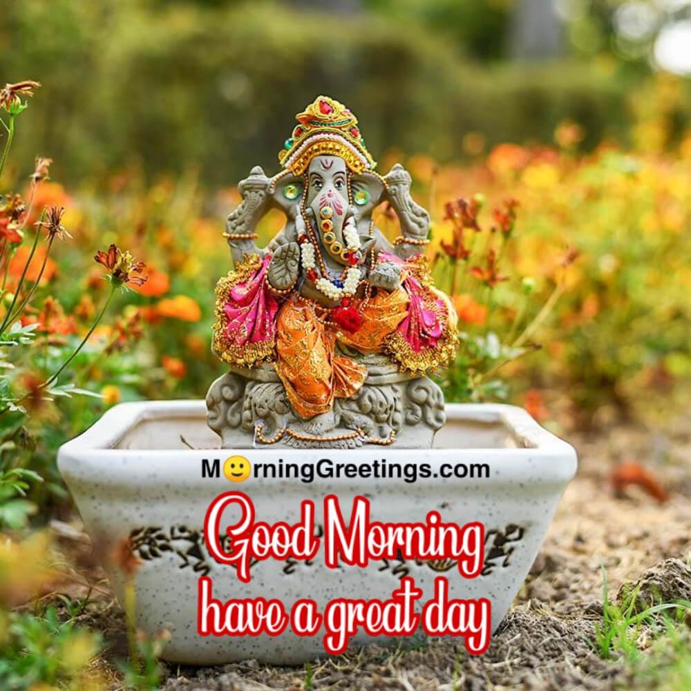 Good Morning Ganesha Images – Ganesh Ji Blessings