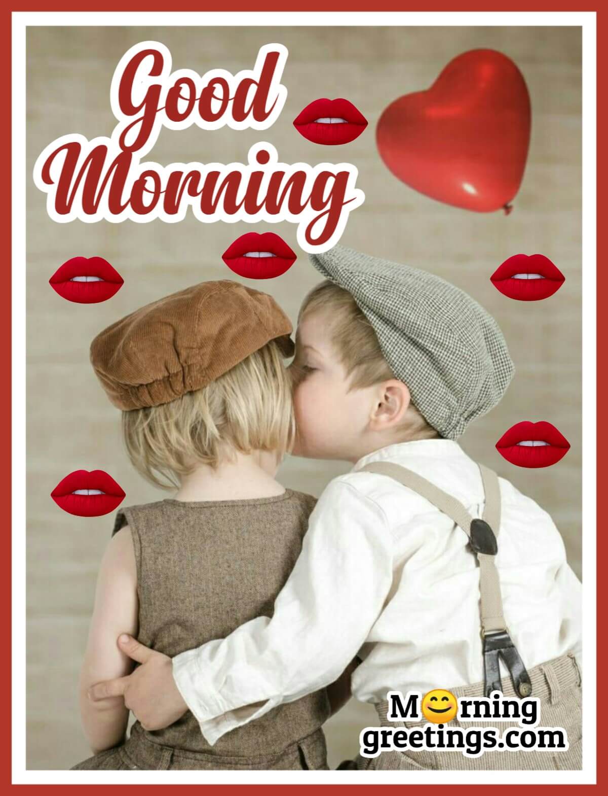 Romentic Good Morning Kiss Cards Morning Greetings Morning Wishes
