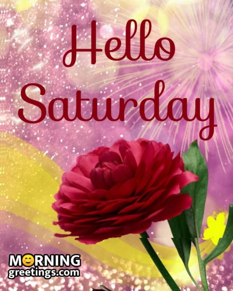 50 Splendid Saturday Quotes Wishes Pics - Morning Greetings – Morning ...