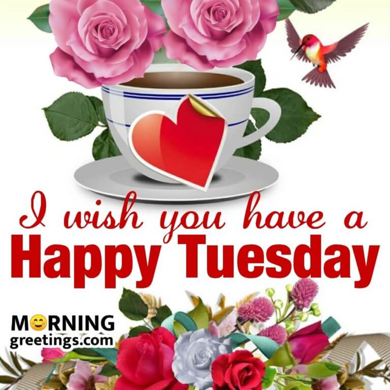 50 Best Tuesday Morning Quotes Wishes Pics - Morning Greetings ...