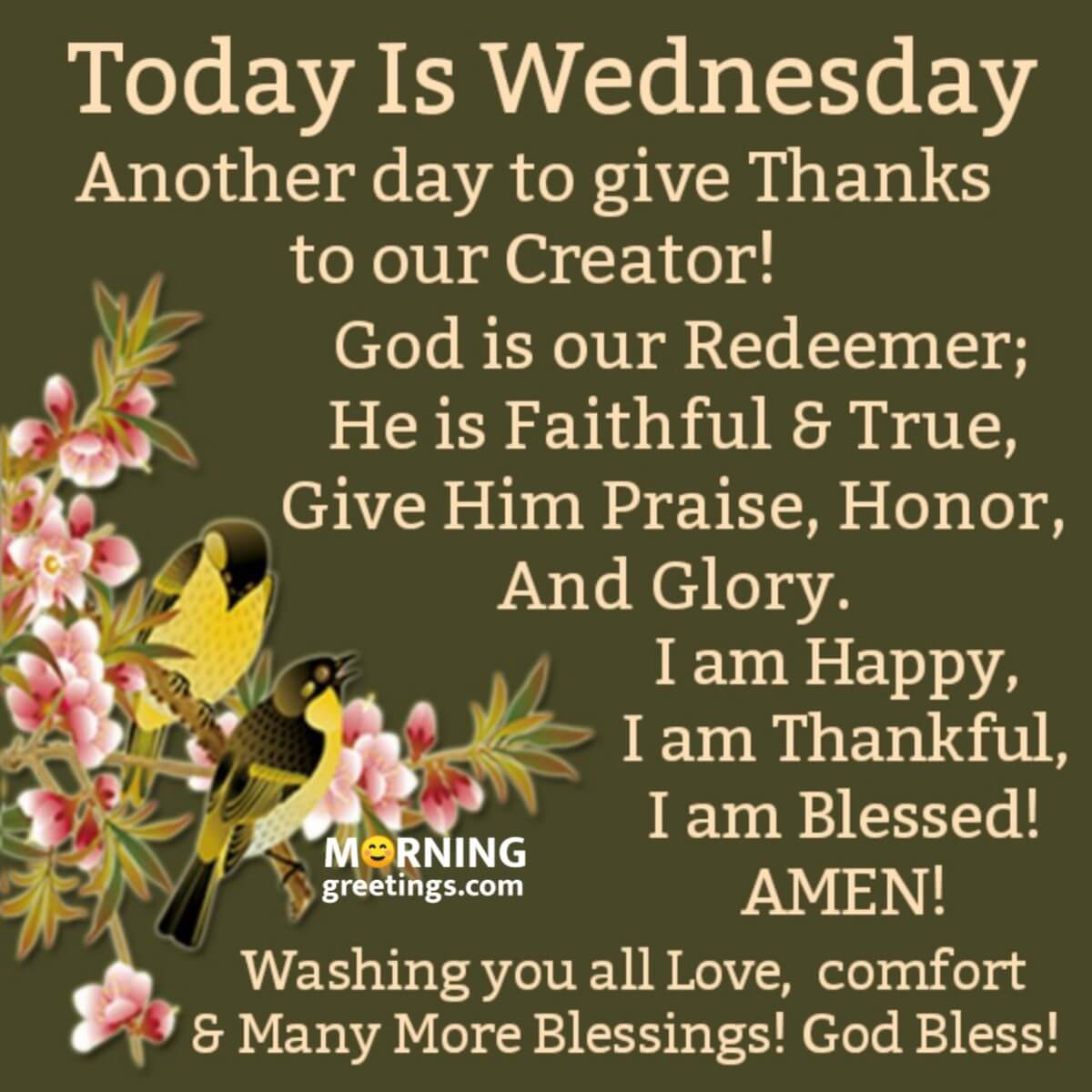 30 Amazing Wednesday Morning Blessings Morning Greetings Morning 