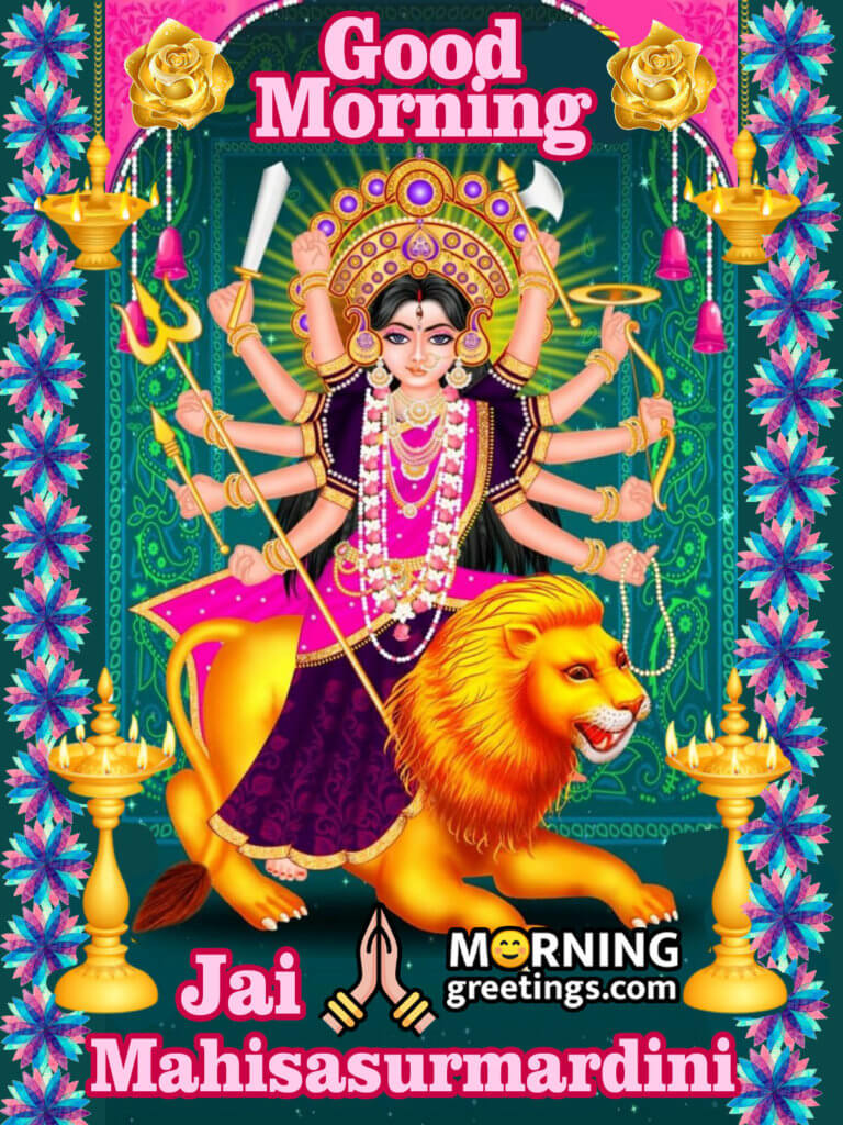 32 Devi Maa Morning Blessings Pictures - Morning Greetings – Morning ...