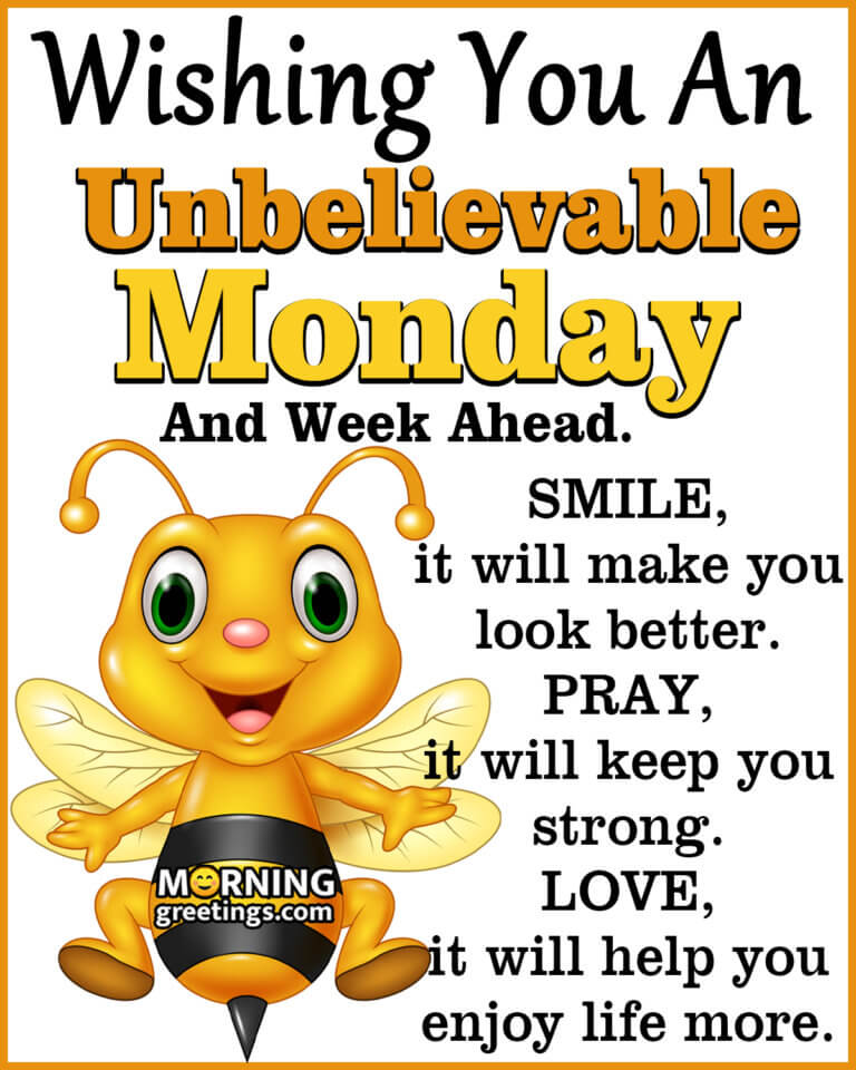 50 Best Monday Morning Quotes Wishes Pics - Morning Greetings – Morning