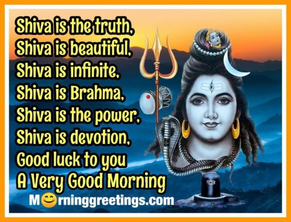 50 Good Morning Shiva Pics - Morning Greetings – Morning Quotes And