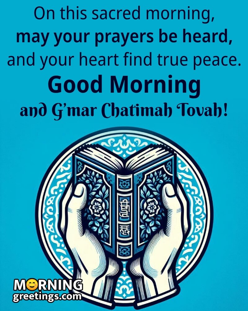 Blessed Morning Yom Kippur Message Pic