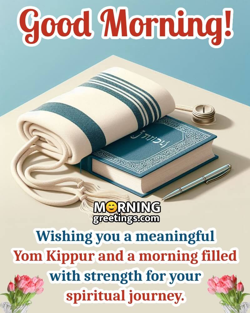 Yom Kippur Good Morning Best Wishing Image