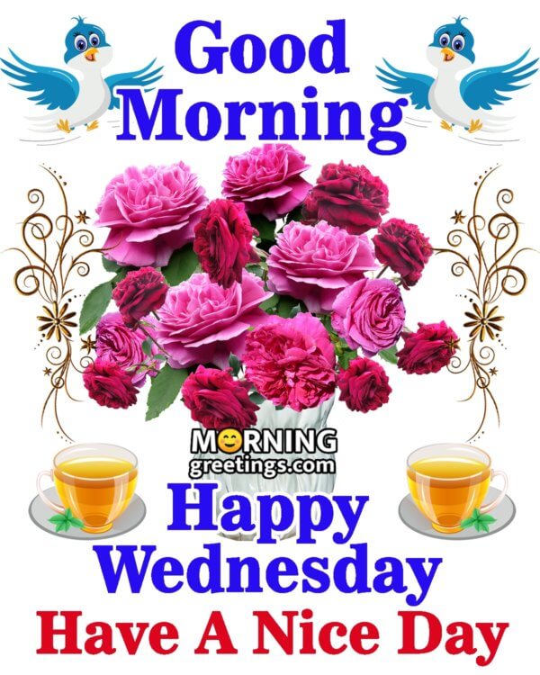 50 Good Morning Happy Wednesday Images - Morning Greetings – Morning ...