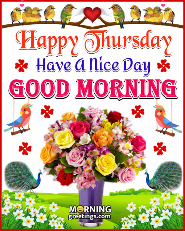 50 Good Morning Happy Thursday Images - Morning Greetings – Morning ...