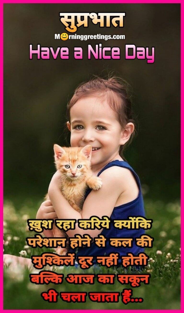 Have A Nice Day In Hindi Meaning