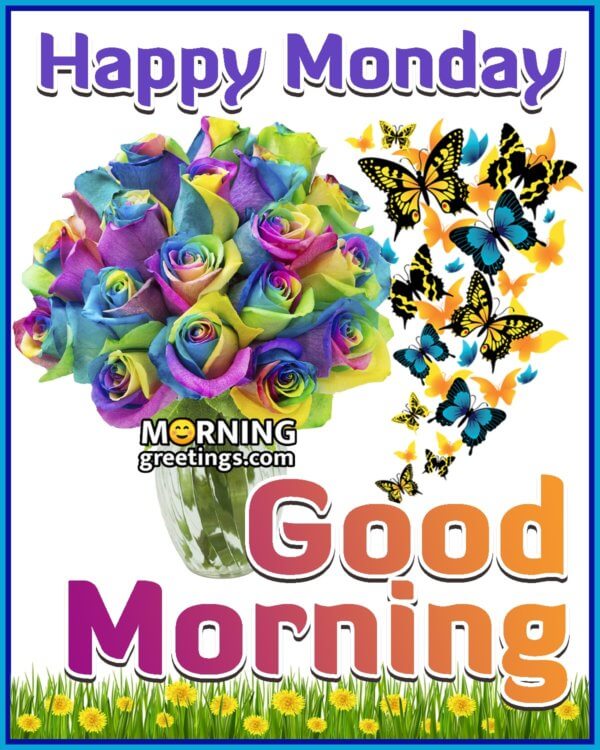 50 Good Morning Happy Monday Images - Morning Greetings – Morning ...