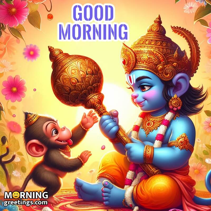 Bal Hanuman Morning Playing Photo