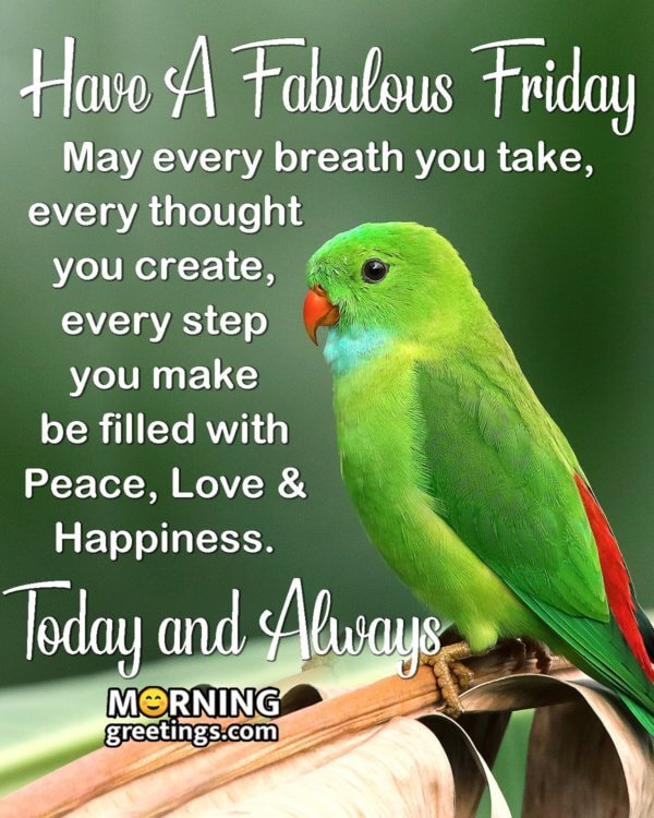 50 Fantastic Friday Quotes Wishes Pics - Morning Greetings – Morning ...