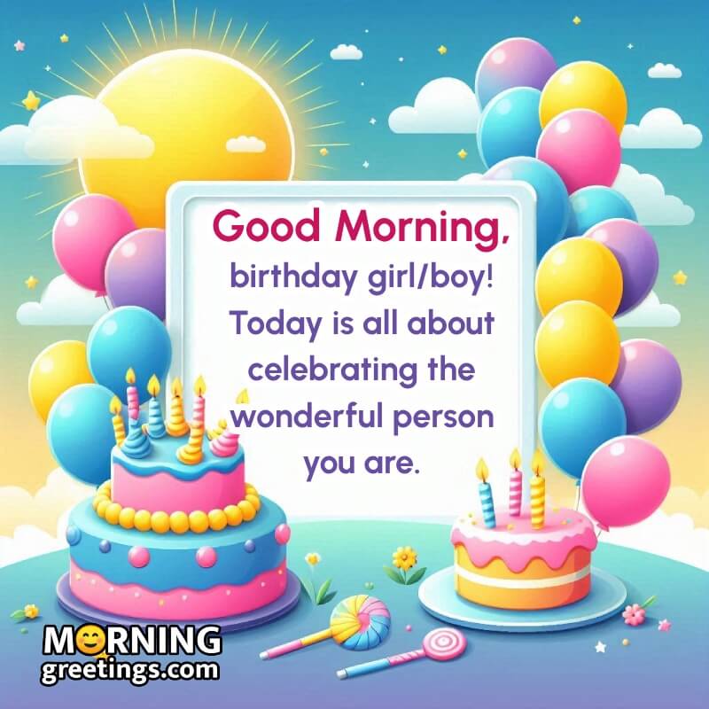 Happy Birthday Good Morning Message Best Photo