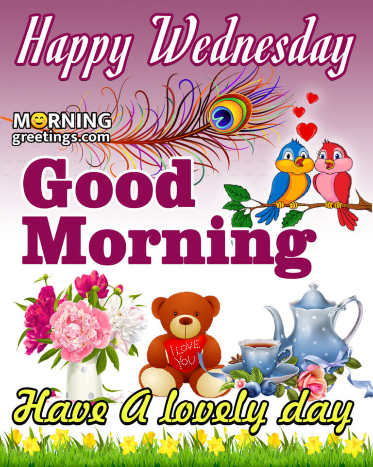 50 Good Morning Happy Wednesday Images - Morning Greetings – Morning ...