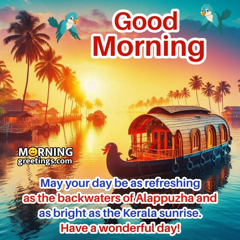 Good Morning Kerala Sunrise Photo