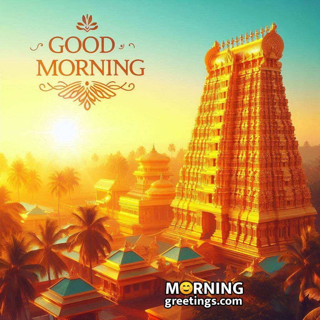 Good Morning Kerala Temple Image