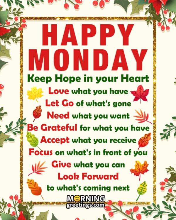 50 Best Monday Morning Quotes Wishes Pics - Morning Greetings – Morning ...