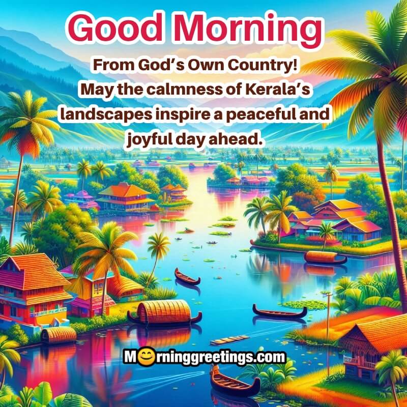 Lovely Kerala Morning Message Pic