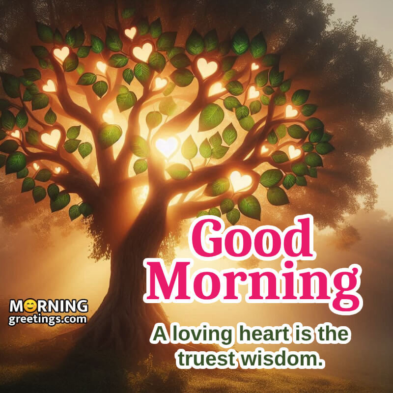 Awesome Morning Heart And Wisdom Message Photo