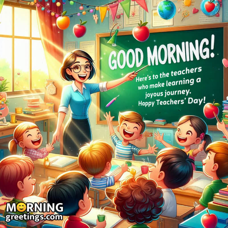 Teacher Appreciation: Good Morning Images for Teachers’ Day