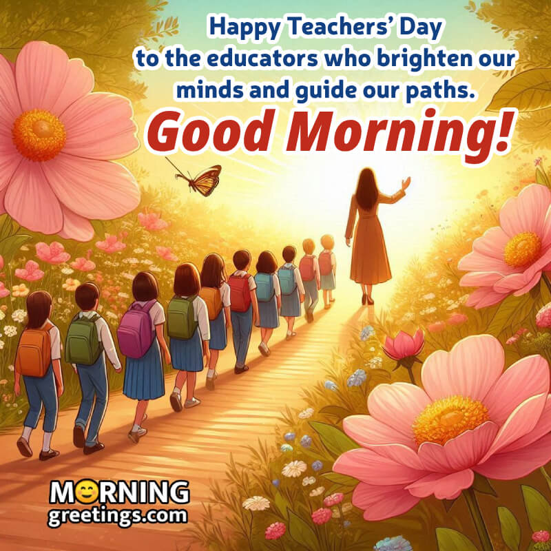 Teachers’ Day Appriciation Good Morning Message Photo