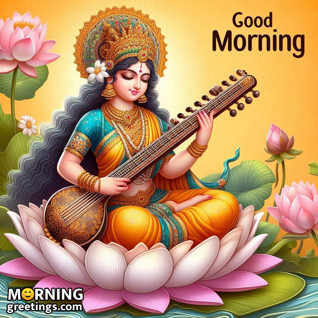 Good Morning Divine Saraswati