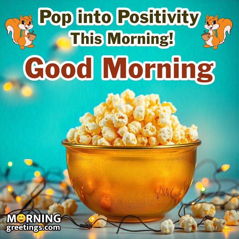 Beautiful Morning Popcorn Photo