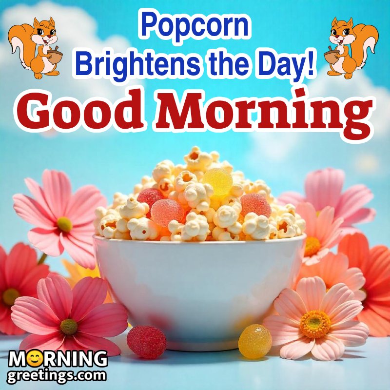 Morning Popcorn Pic