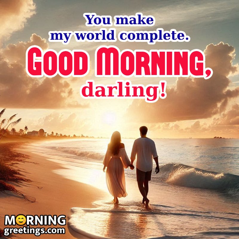 I Love You Good Morning Couple Picture