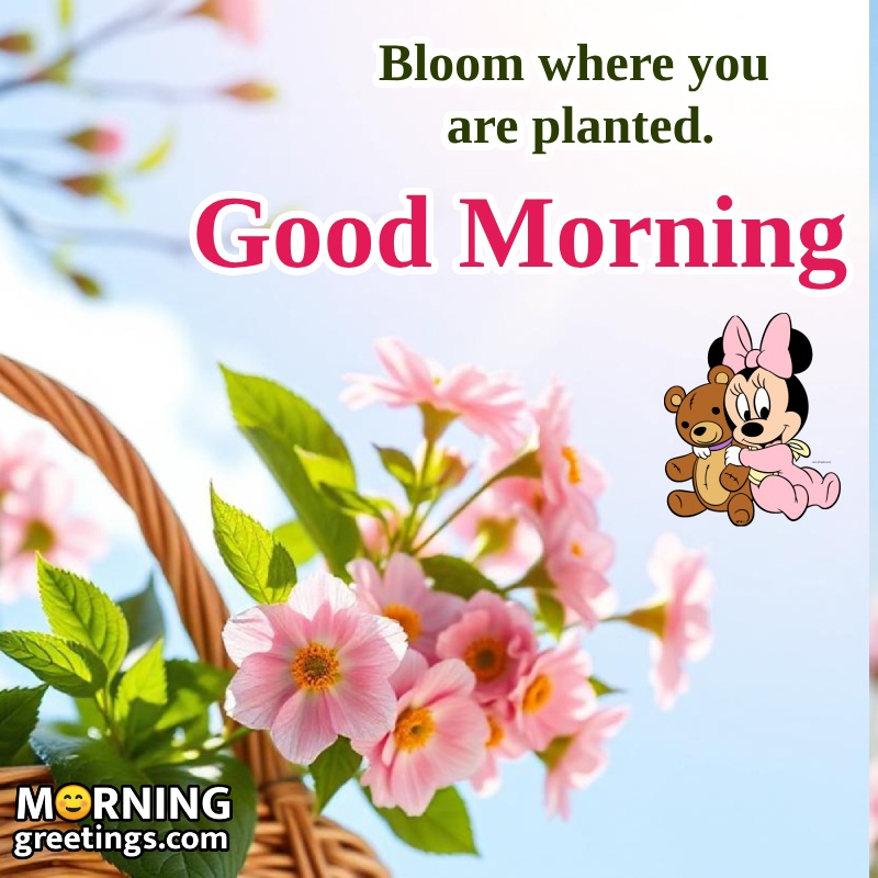 Lovely Morning Wishing Flower Photo