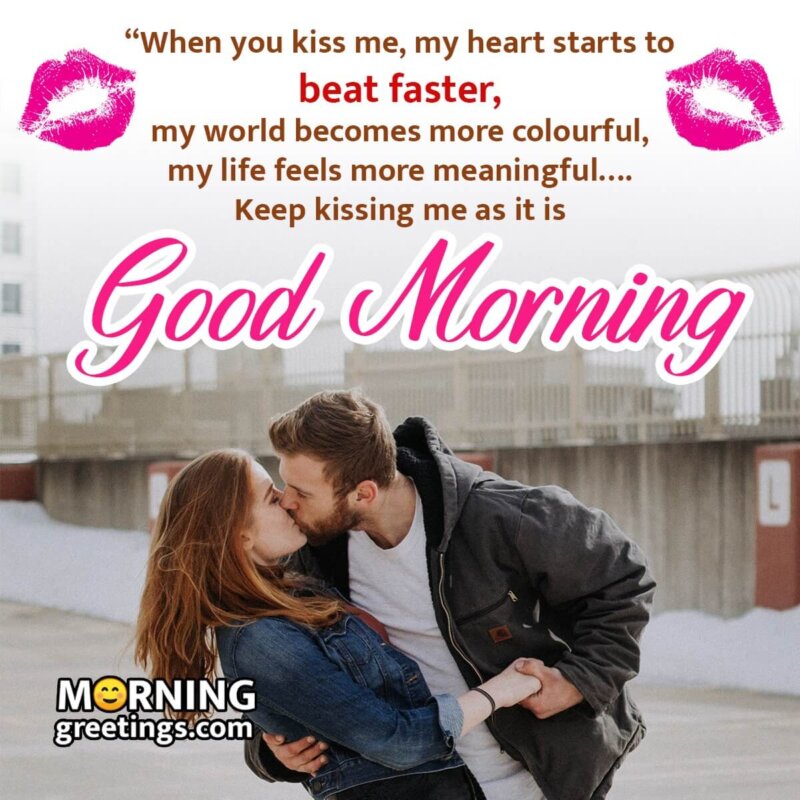 romantic couple good morning wallpaper