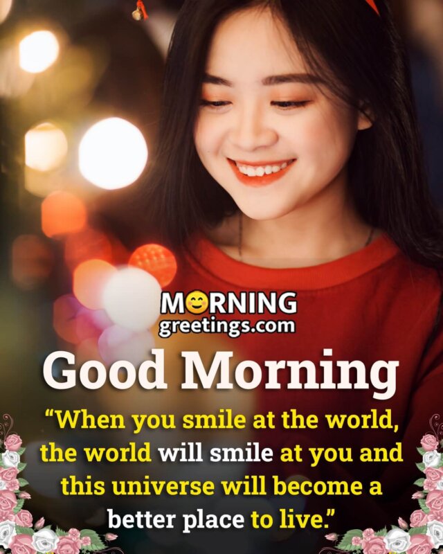 Morning Happiness: Good Morning Smile Wishes - Morning Greetings ...