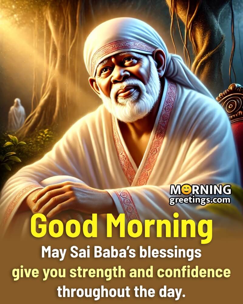 Sai Baba Good Morning Message Photo