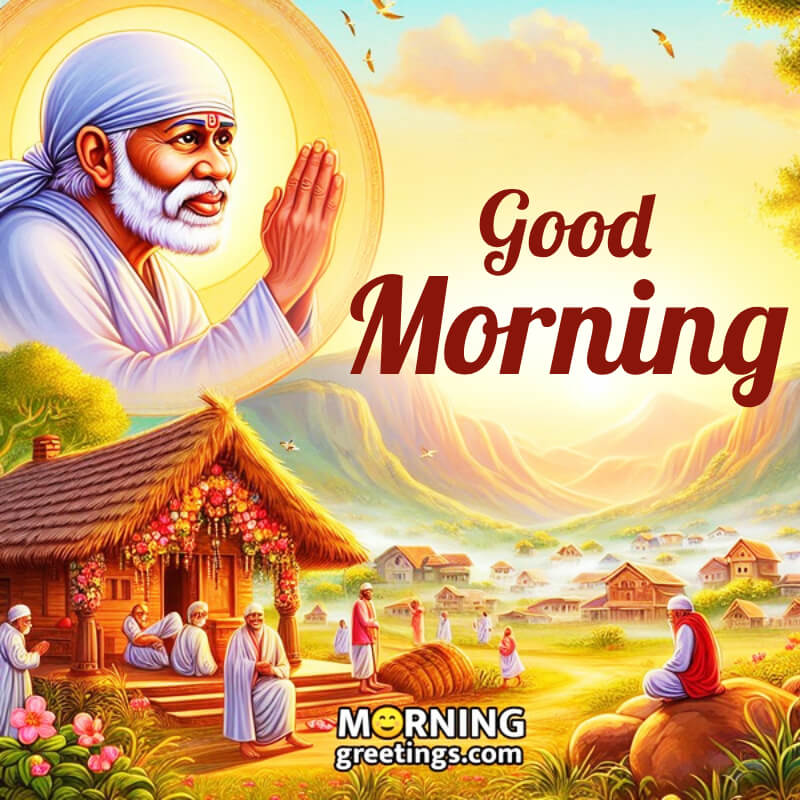 Sai Baba Morning Lovely Image