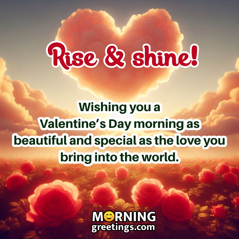 Love in the Air: Good Morning Valentine’s Day Images