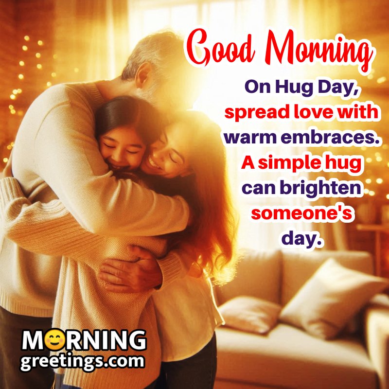 Good Morning Hug Images – Send Morning Hugs