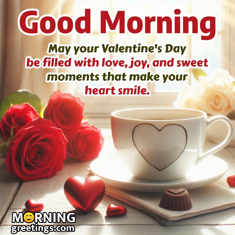 Good Morning Valentine’s Day Message Image