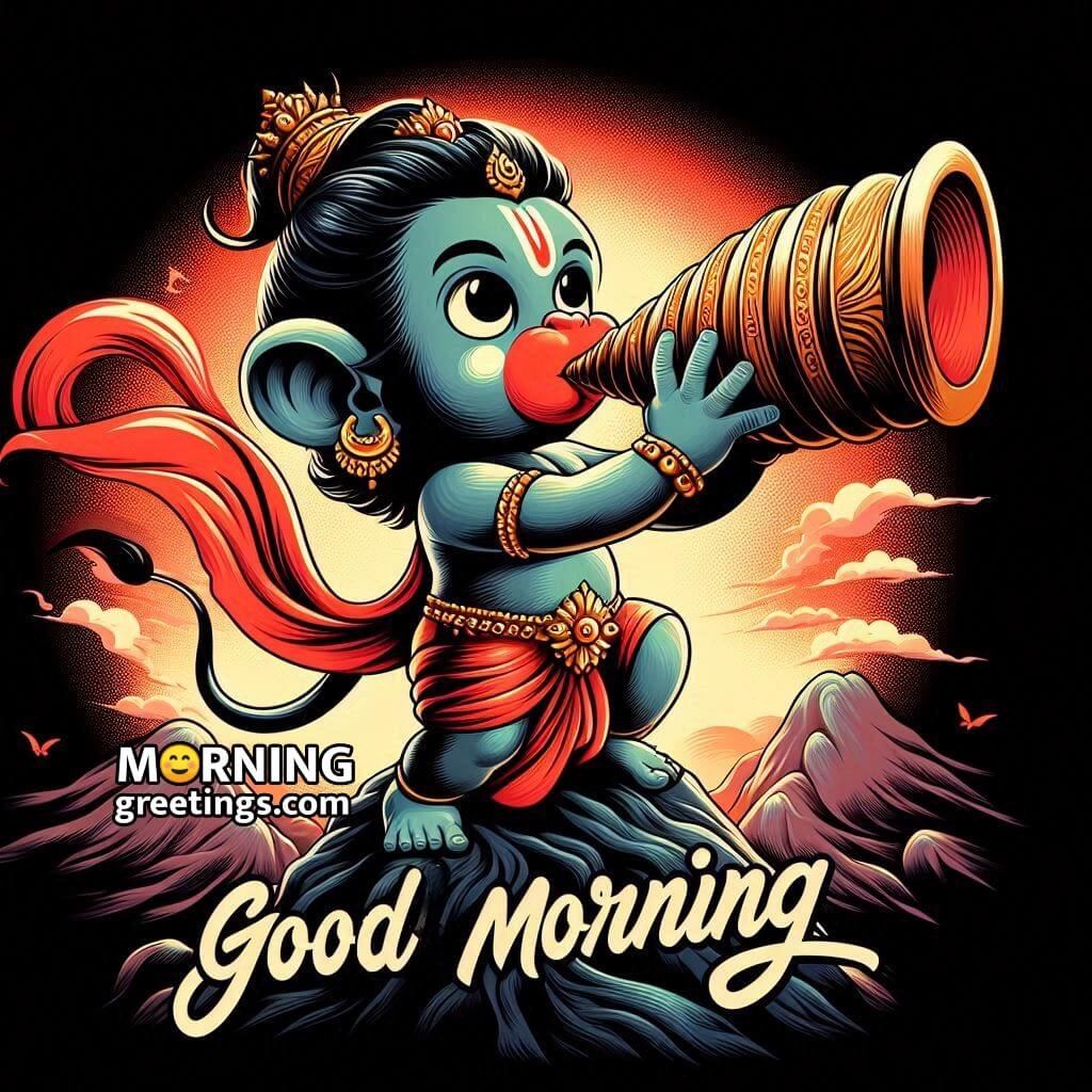 Good Morning Best Hanuman Ji Image