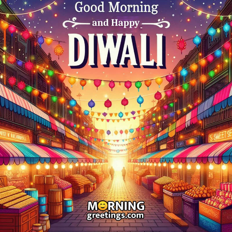 Good Morning Happy Diwali Pic