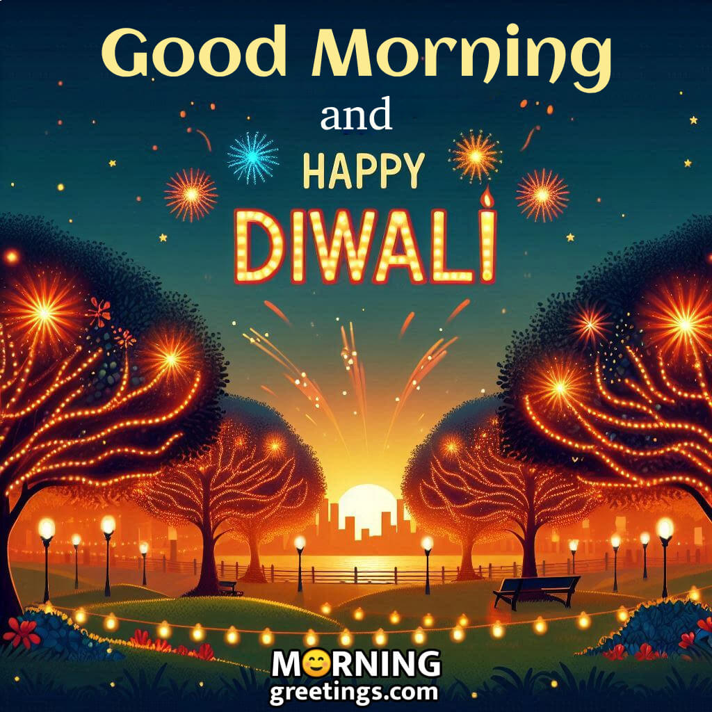 Morning Happy Diwali Pic