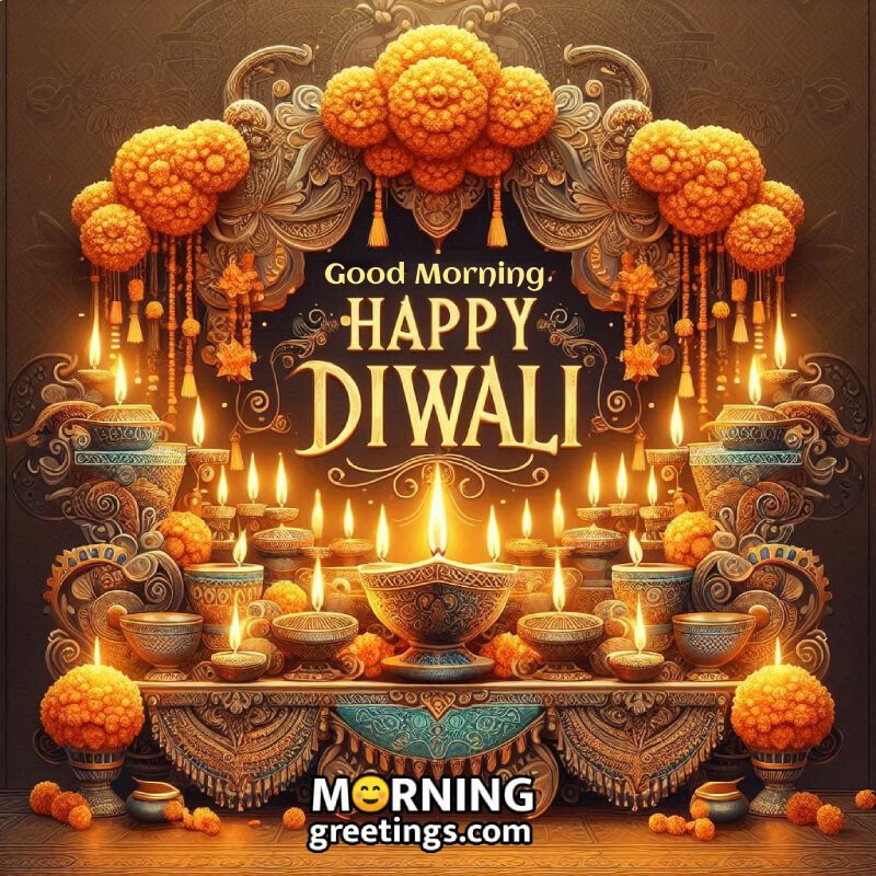 Morning Happy Diwali Picture