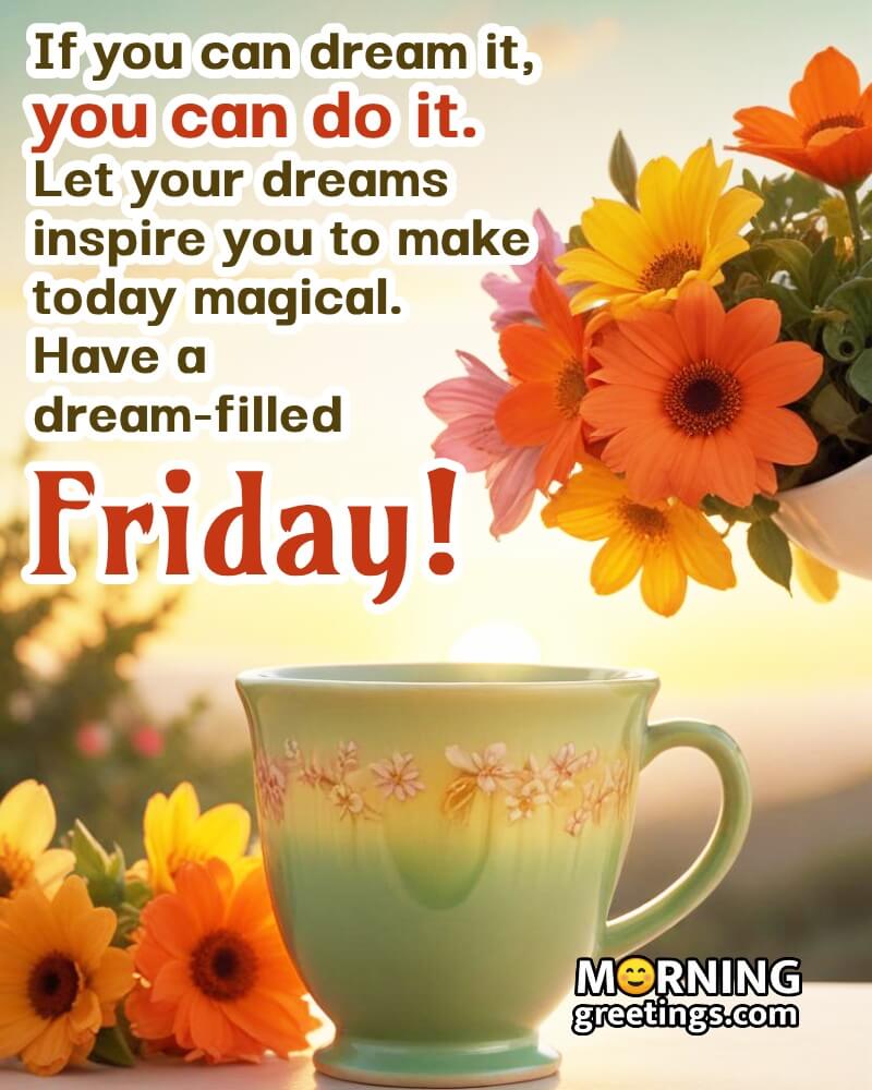 Good Morning Happy Friday Greetings With Quotes