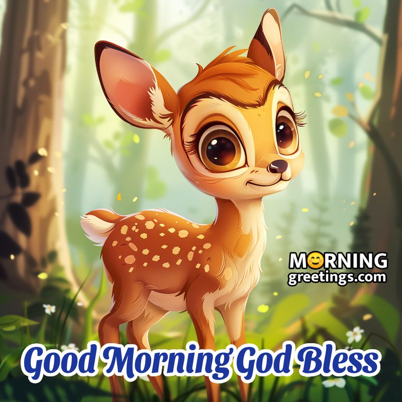 Good Morning God Bless Dear Image