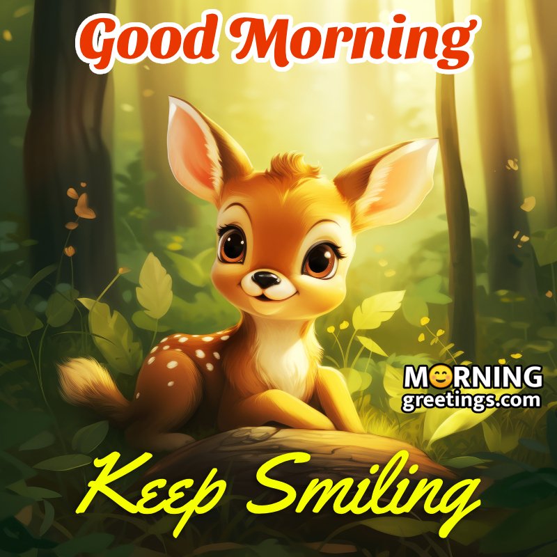 Good Morning Keep Smiling Dear Picture