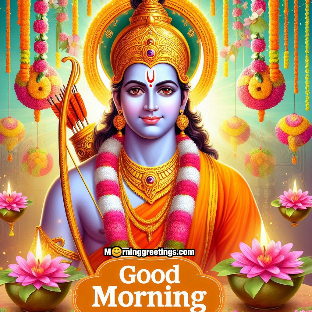 Good Morning Shri Ram Pic