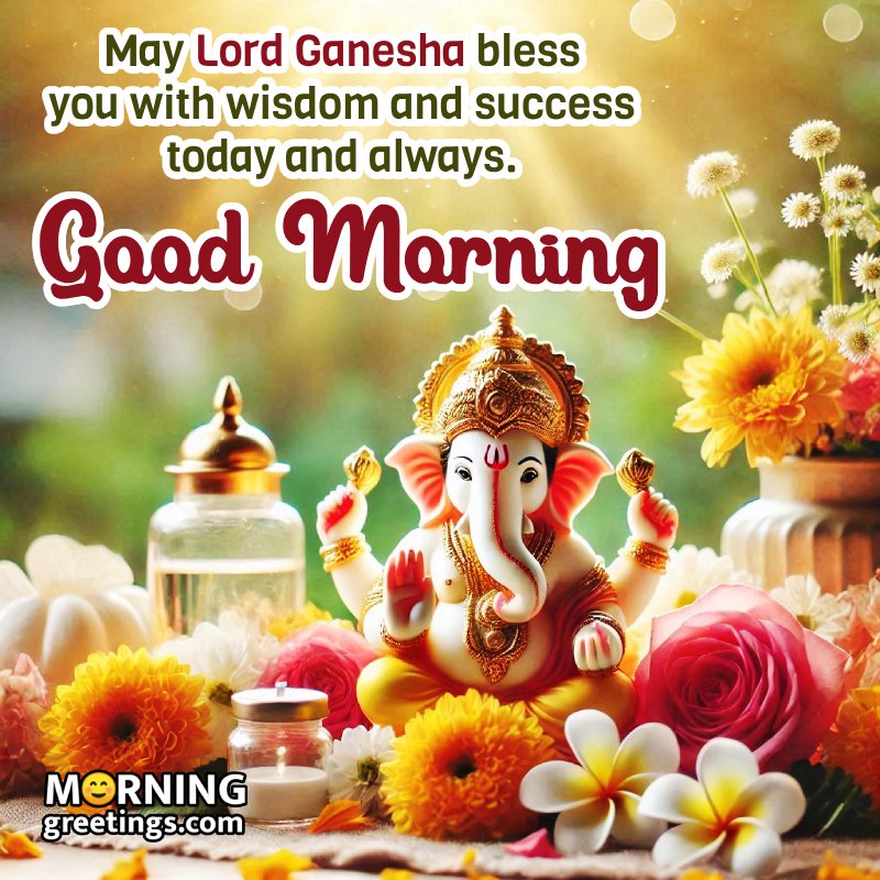 Best Good Morning Ganesha Message Image