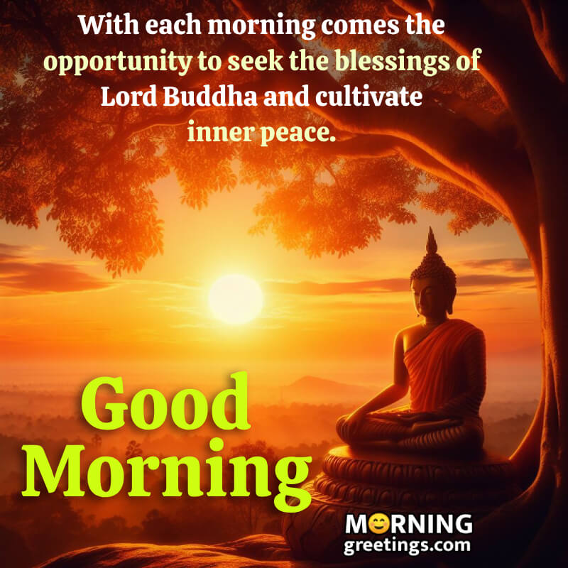 Best Lord Buddha Morning Blessing Pic