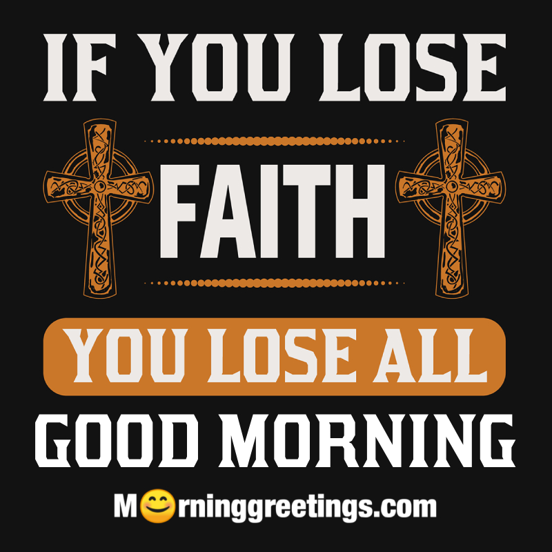 Best Morning Christian Faith Quote Image